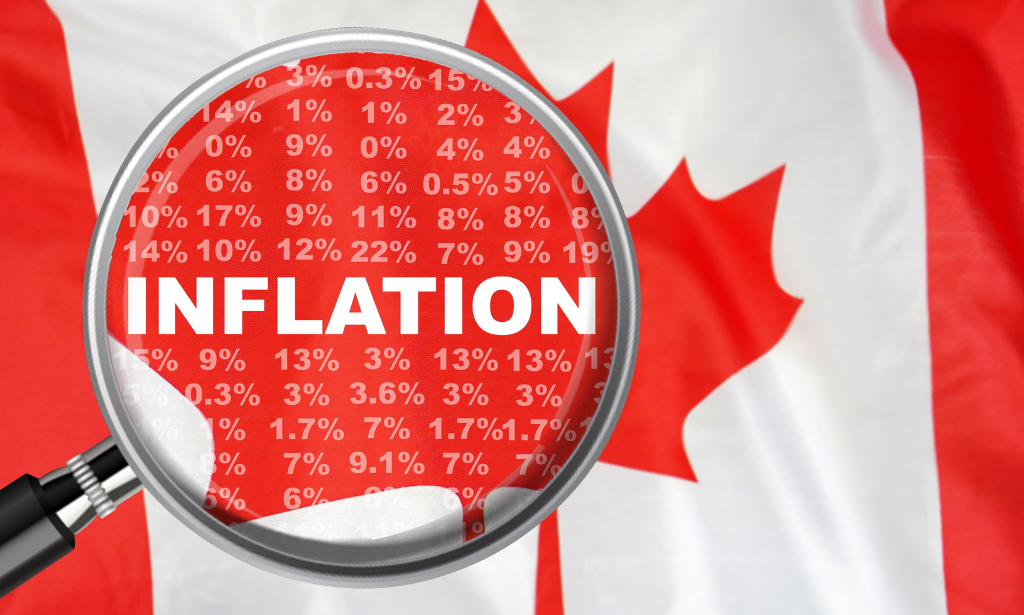 Canada CPI falls to 4.3% YoY, in line with expectations