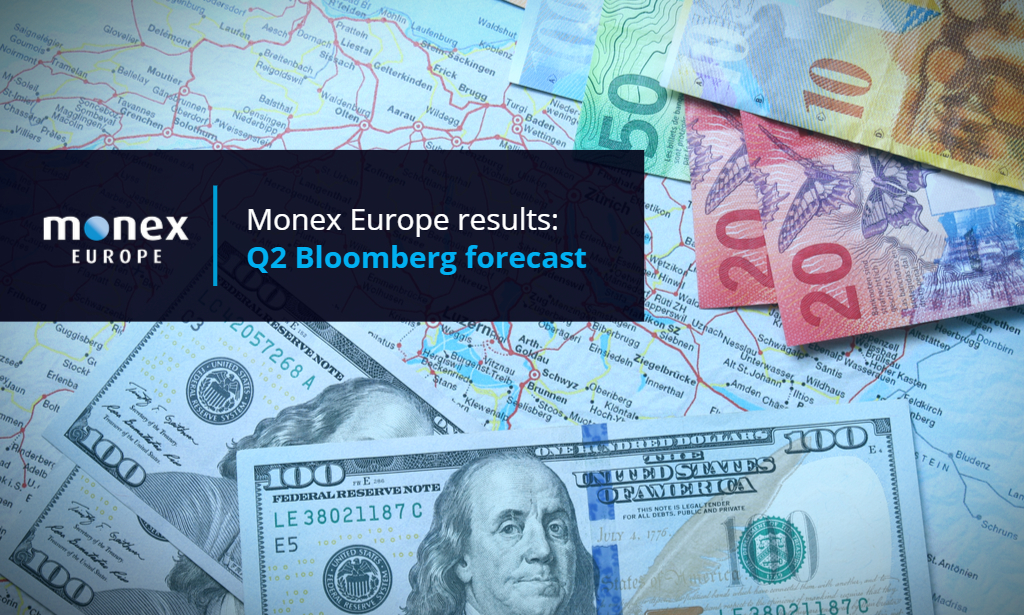 Monex Europe rank high in Q2 Bloomberg forecast