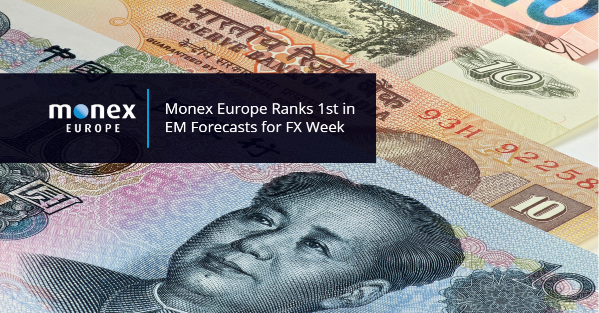 Monex Europe top FX Week forecaster for Emerging Market Currencies