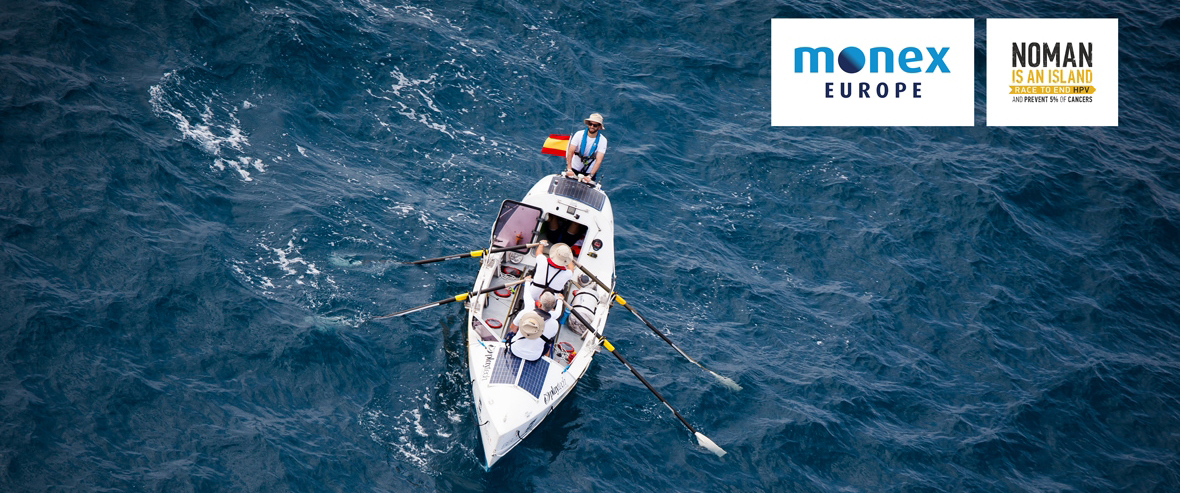 Monex Europe staff to row across the Mediterranean in the name of preventing 5% of cancers