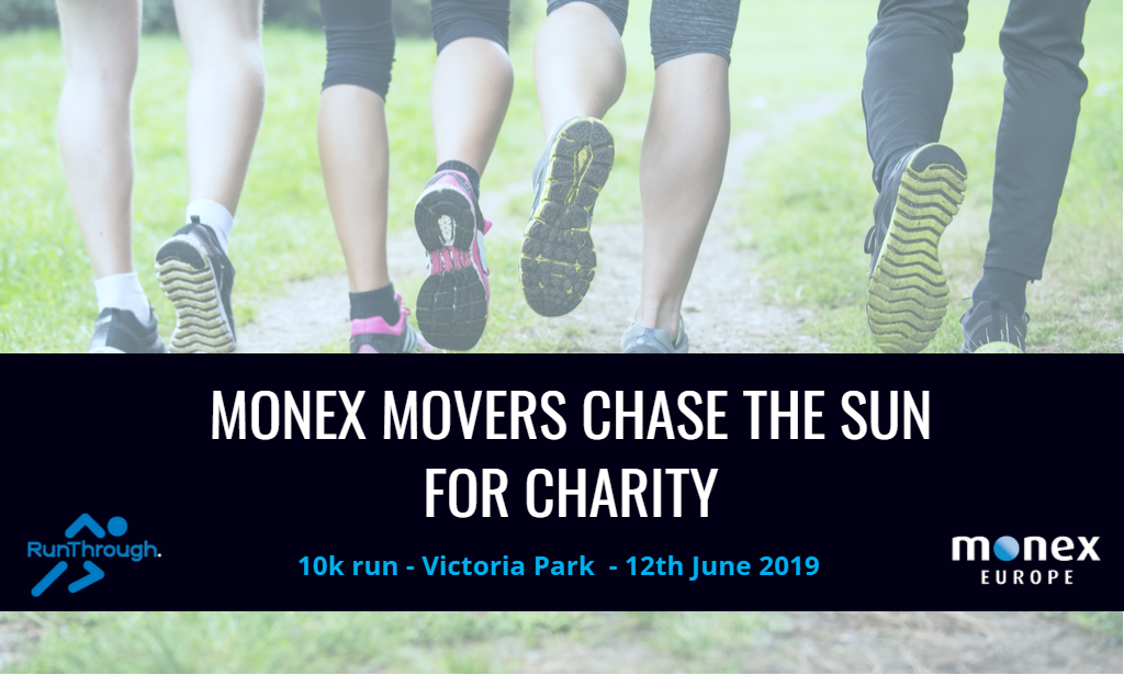 MONEX MOVERS CHASE THE SUN FOR CHARITY