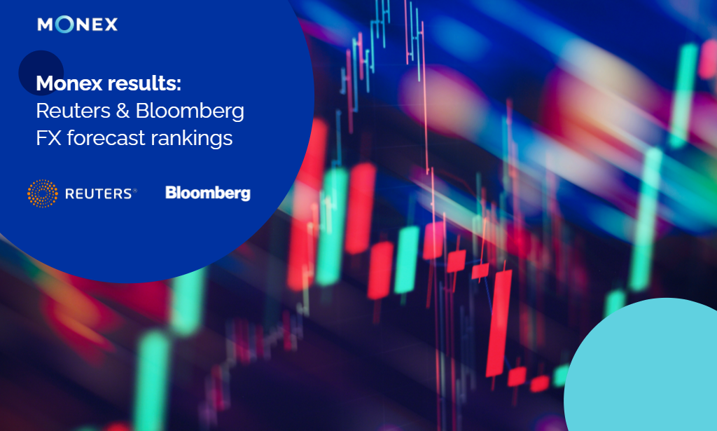 Monex places third in Bloomberg’s Q1 G10 rankings, maintains strong Reuters rankings